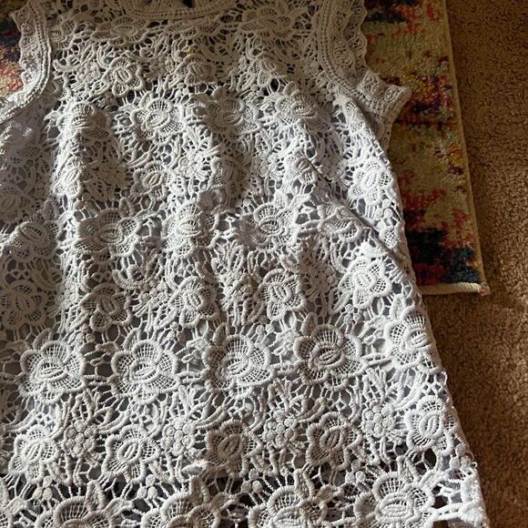 Nanette Lepore xs purple top - Picture 3 of 8